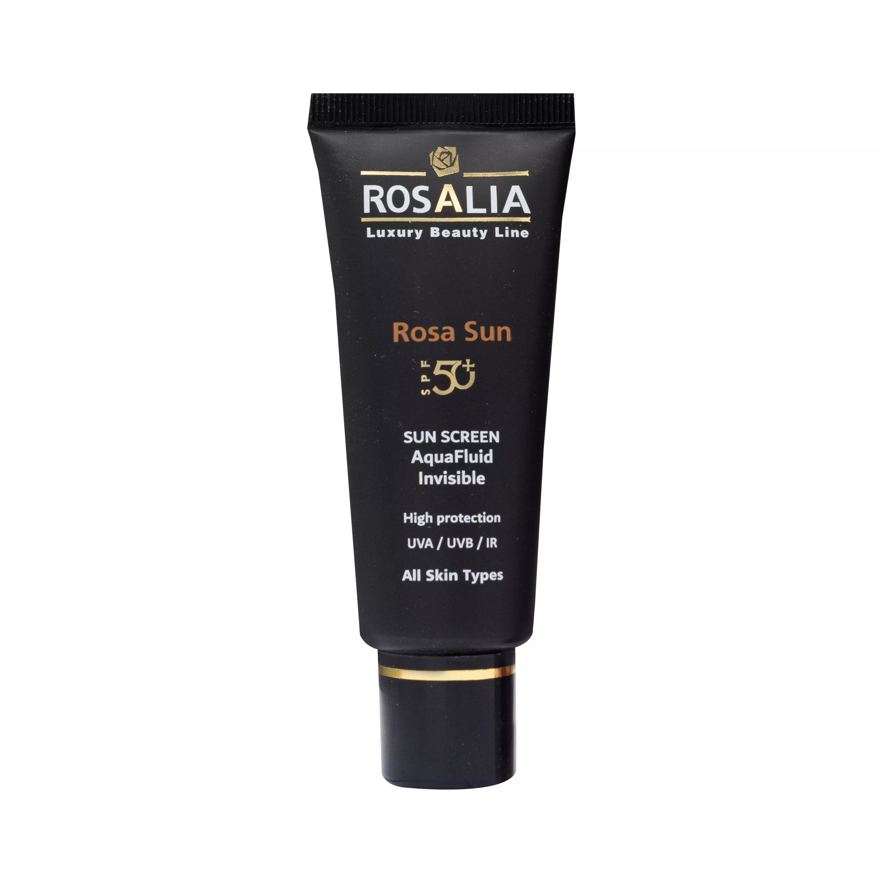 ضد آفتاب بی رنگ SPF50 فاقد چربی رزا سان رزالیا